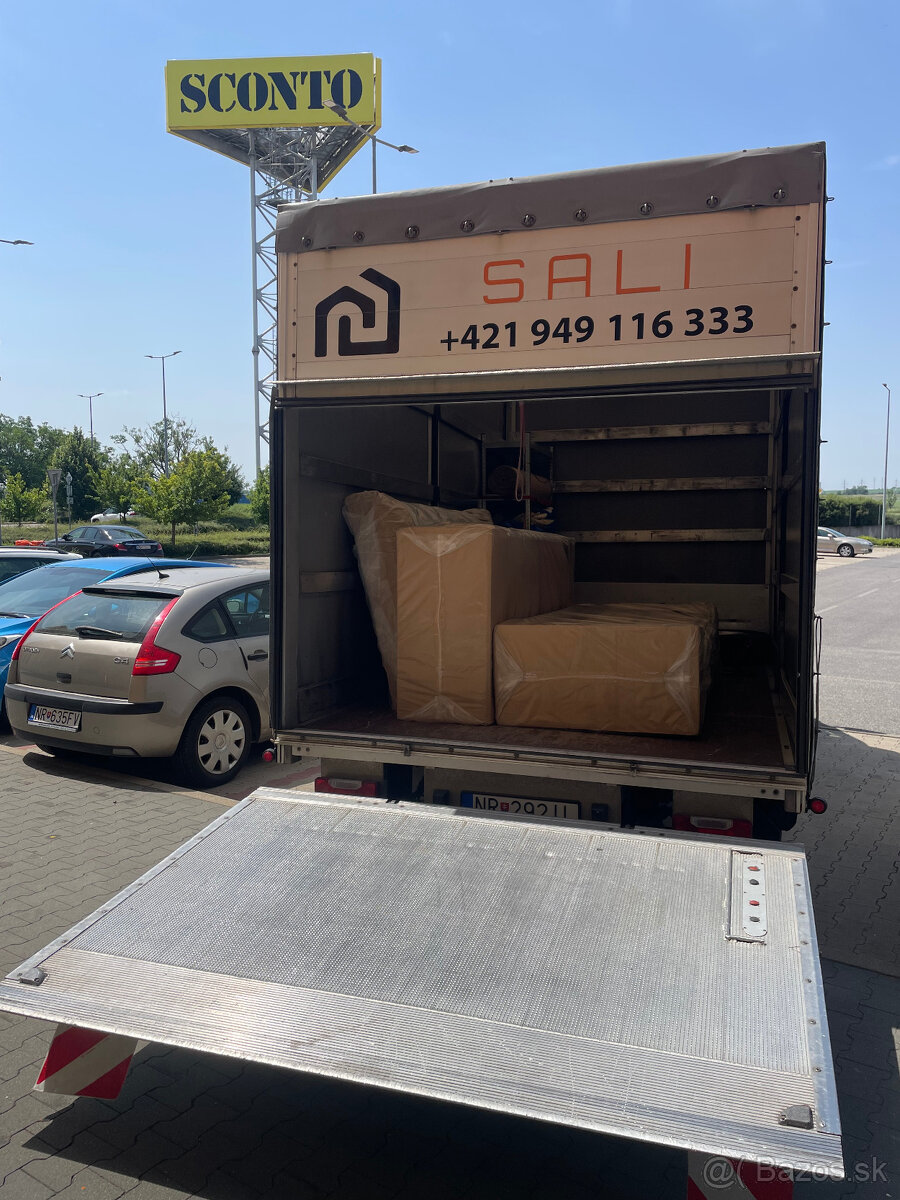 Stahovanie Dunajska Streda, skladovanie, preprava+hydraulika - 8