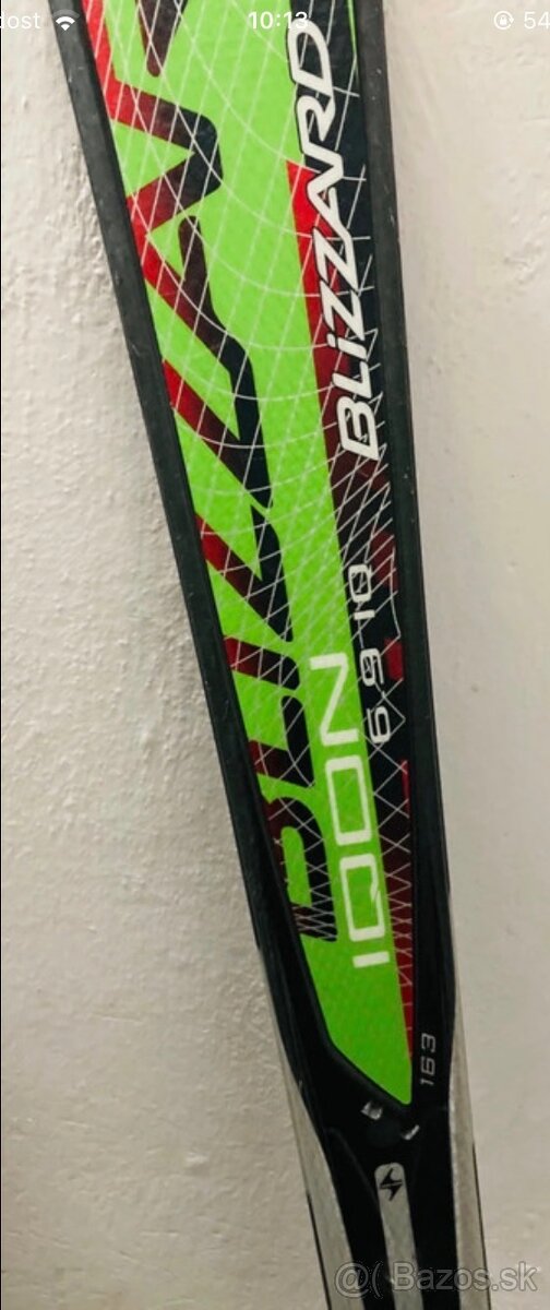 Lyže Blizzard IQON 6.9 (163cm) s viazaním a s palicami - 8