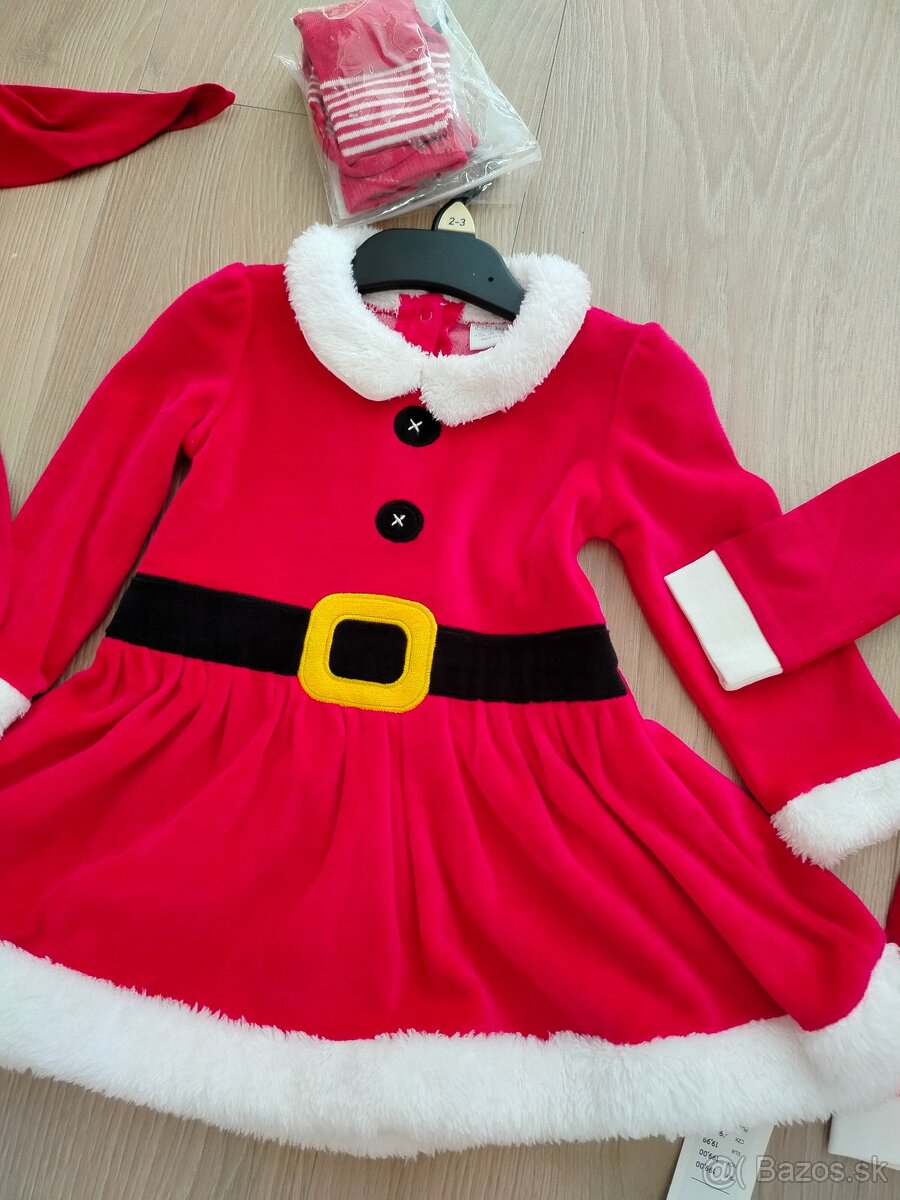 Vianočné šaty a súpravy/ body - 8