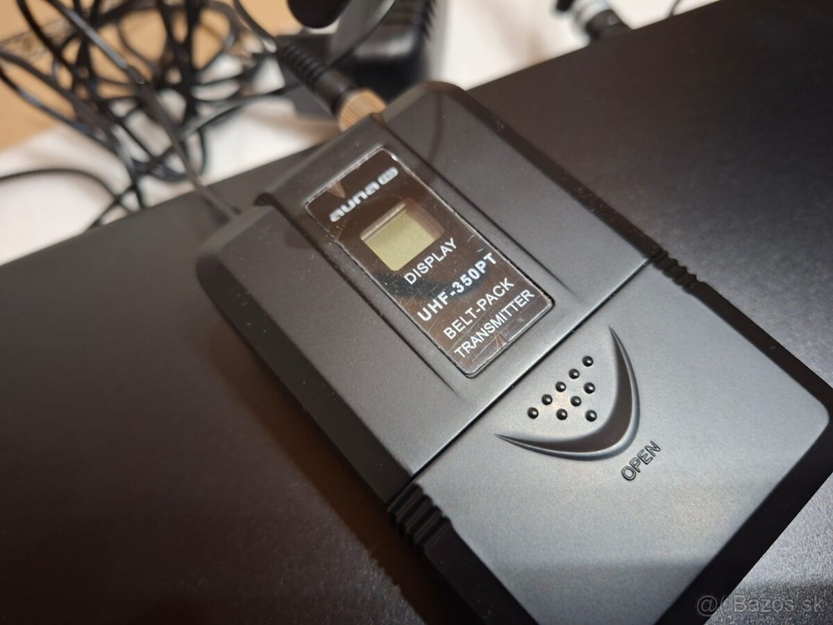 bezdrôtový mikrofónový set AUNA UHF-550 Quarterr2 (4-CH) - 8