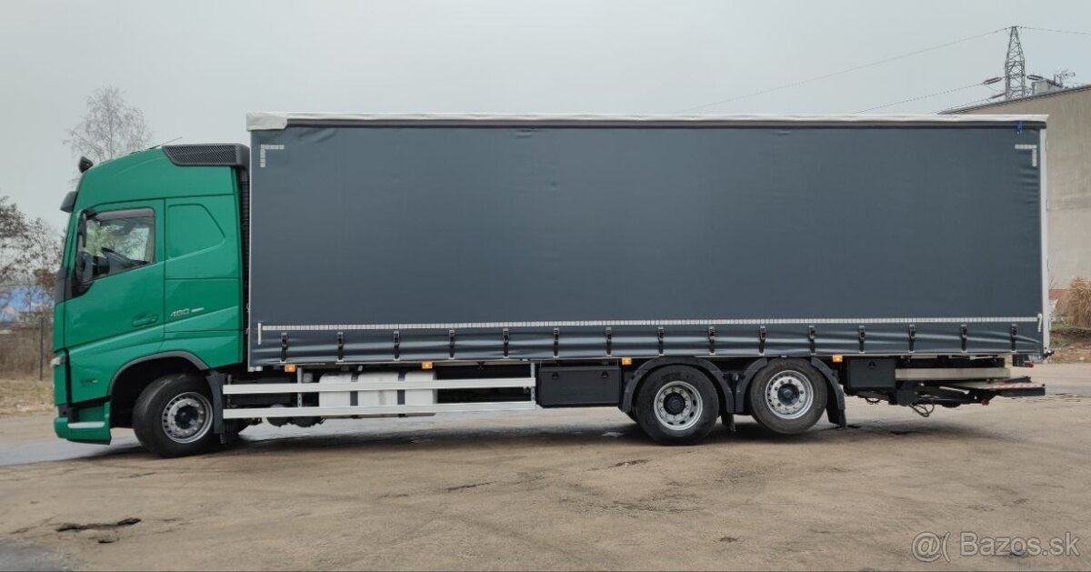 VOLVO FH 460,VALNÍK S PLACHTOU 24-PALETOVÝ,HYDR. ČELO - 8