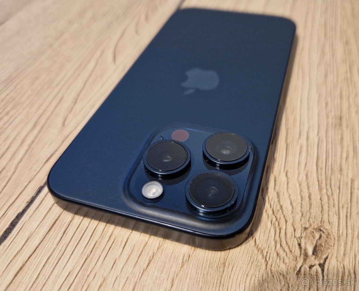 iphone 15 pro 128gb blue titan - 8