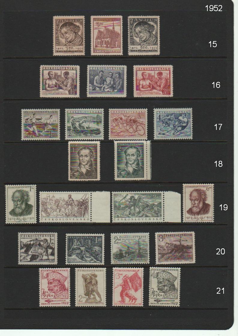 Známky Československo - 8