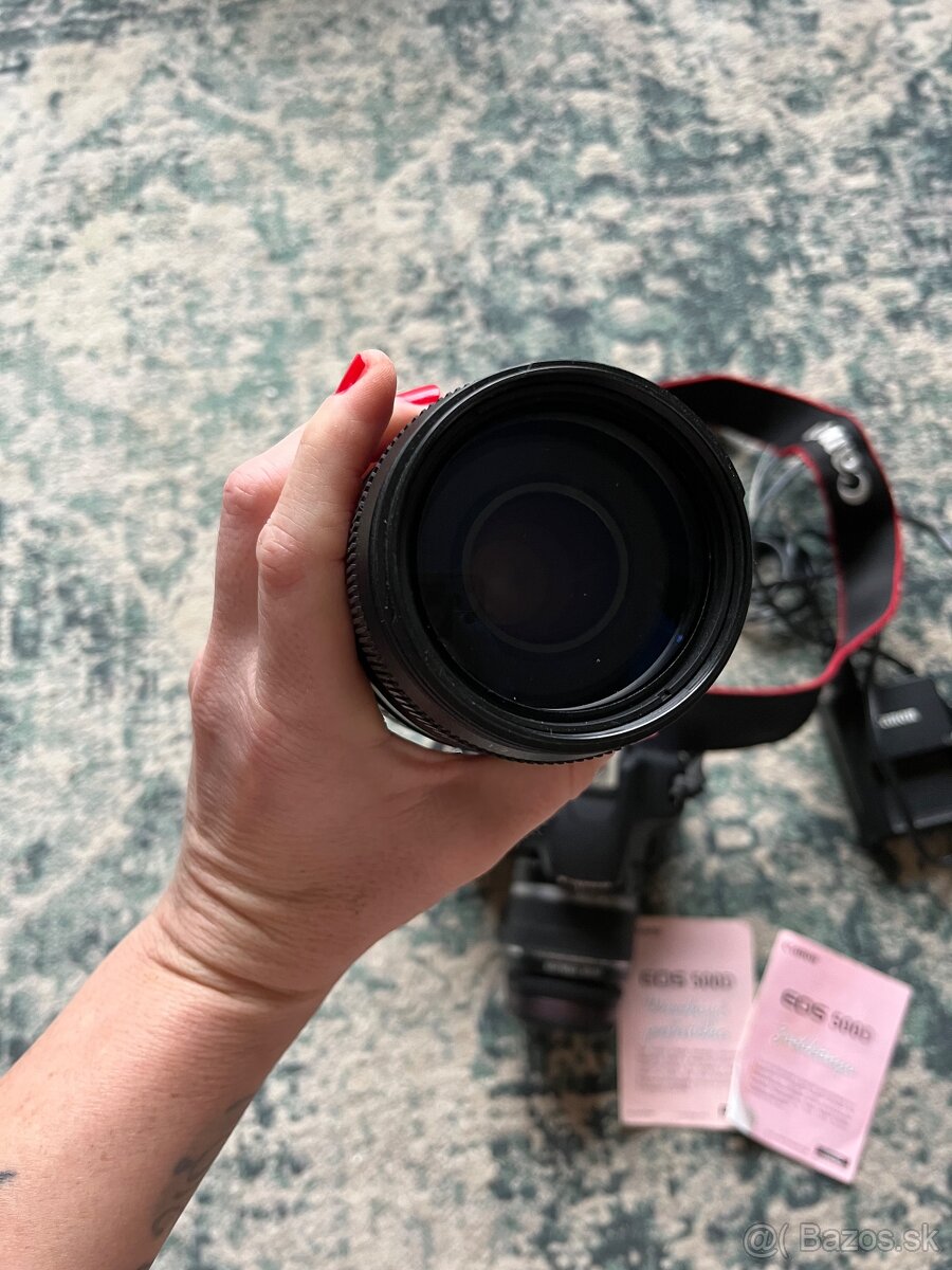 Canon eos 500d + tele macro Tamron pre canon - 8