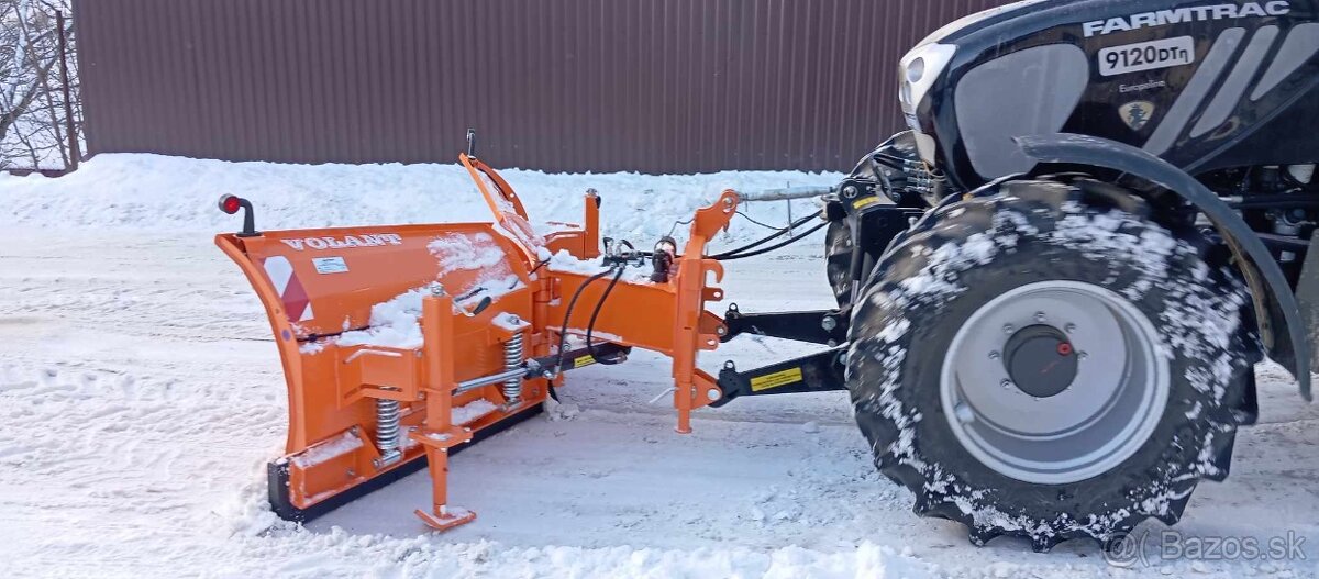 Snehová radlica čelná šipova 2,9 m - 8