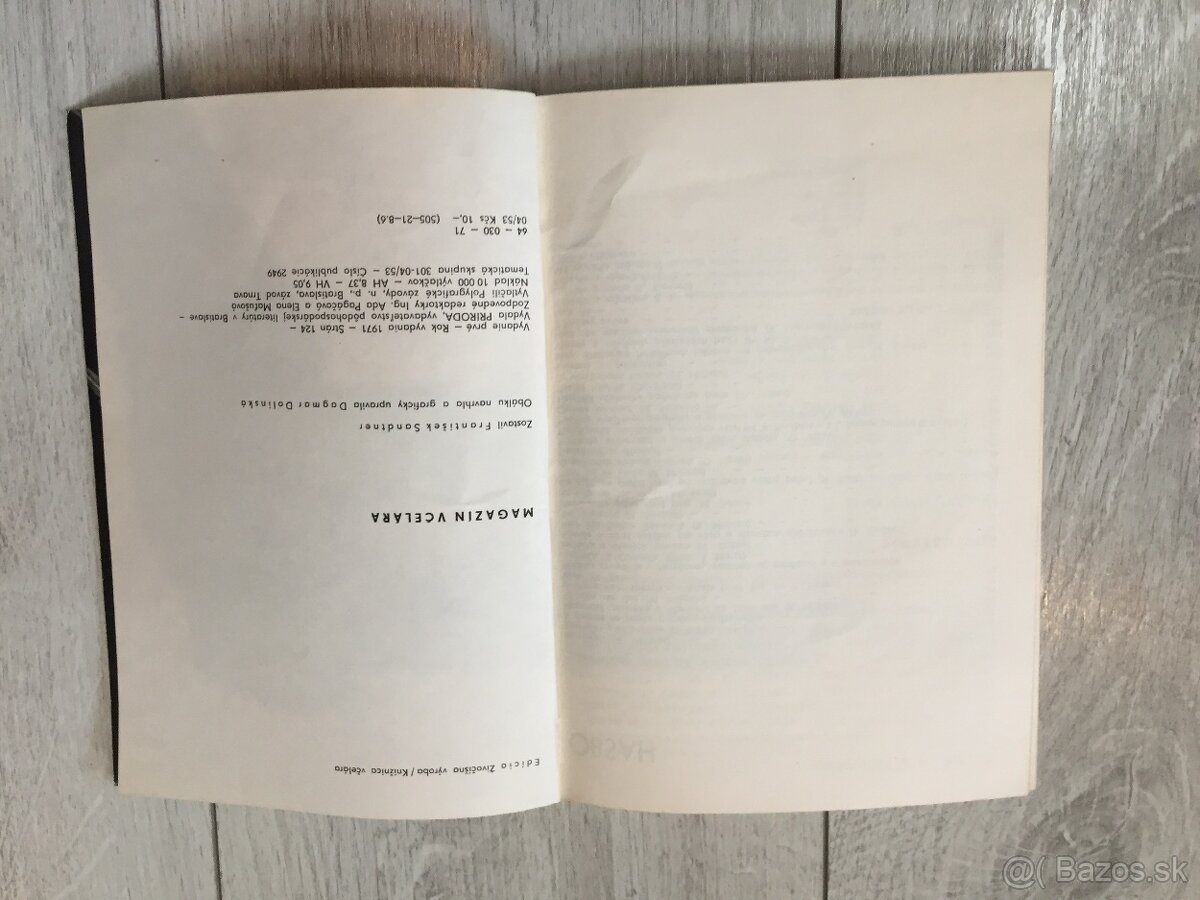 Kniha magazin včelara 1971 - 8