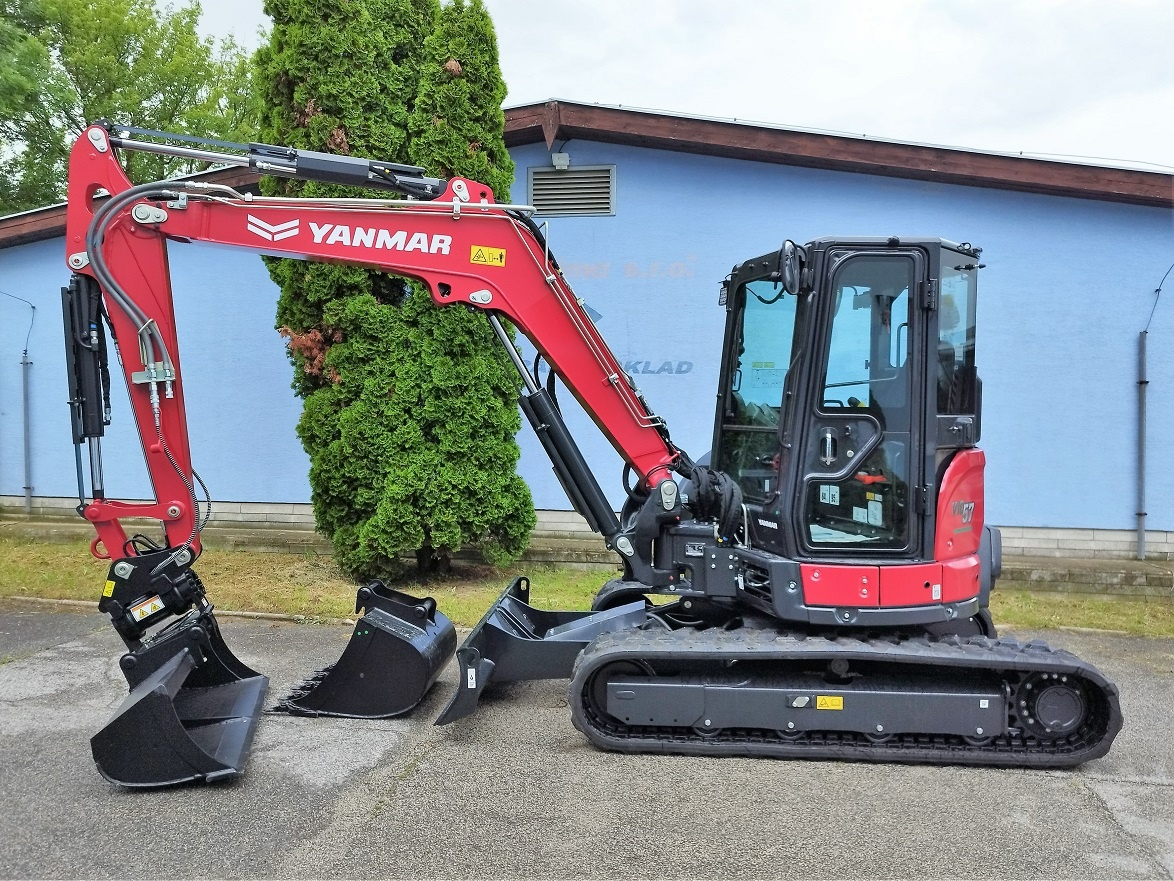 bager Yanmar ViO57-6 rypadlo (5,6ton) + Powertilt hlavica - 8