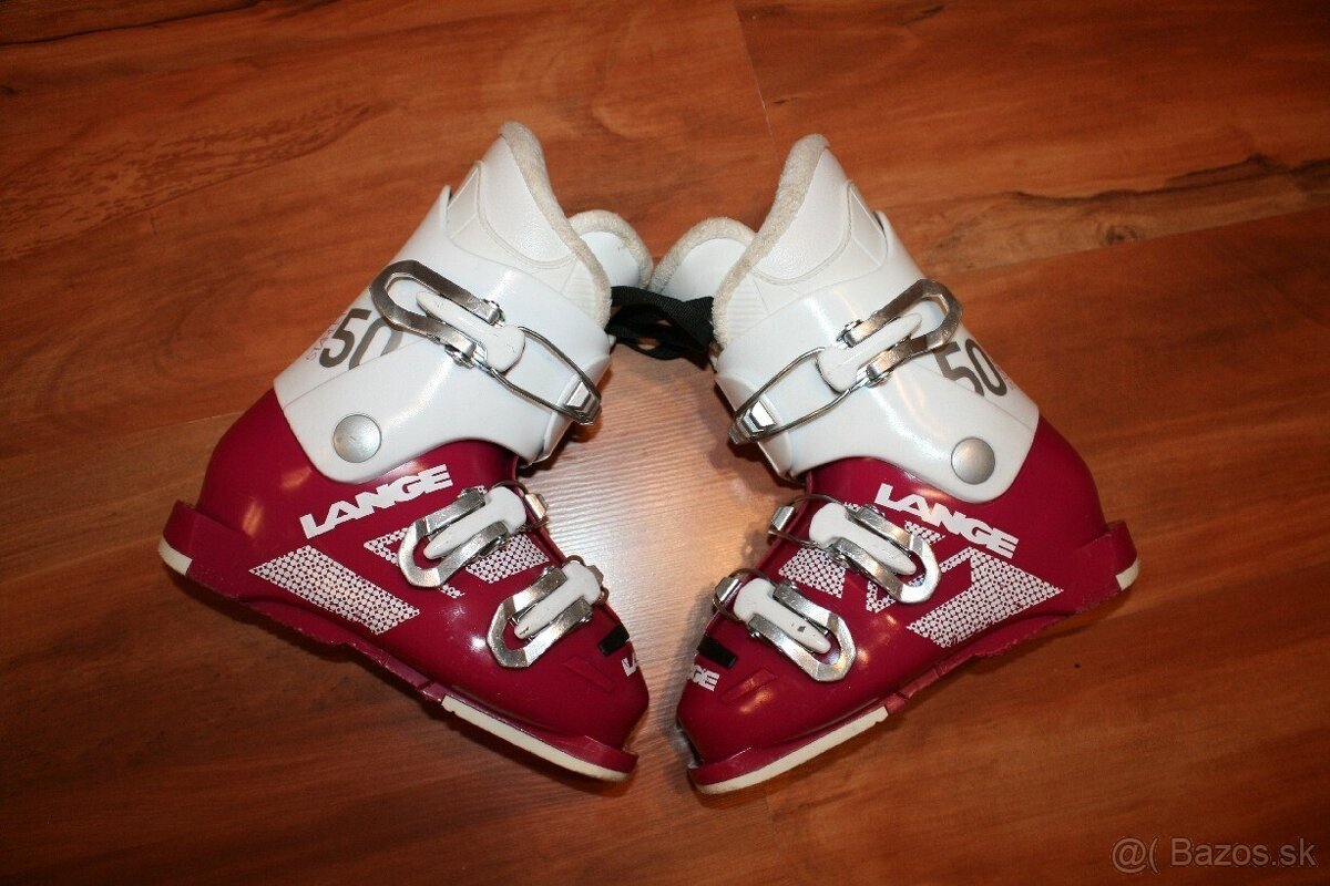 dievcenské lyže Atomic 90 cm , lyžiarky Rossignol - 8