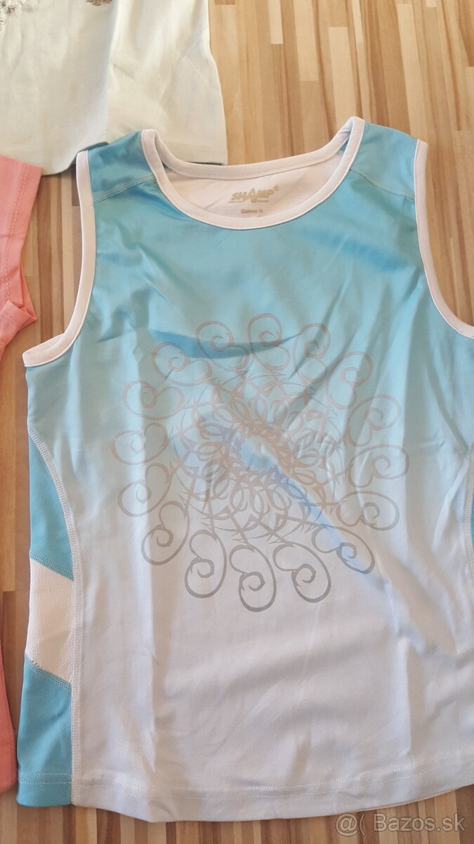 5ks Tričká krátky rukáv veľ.S - 8