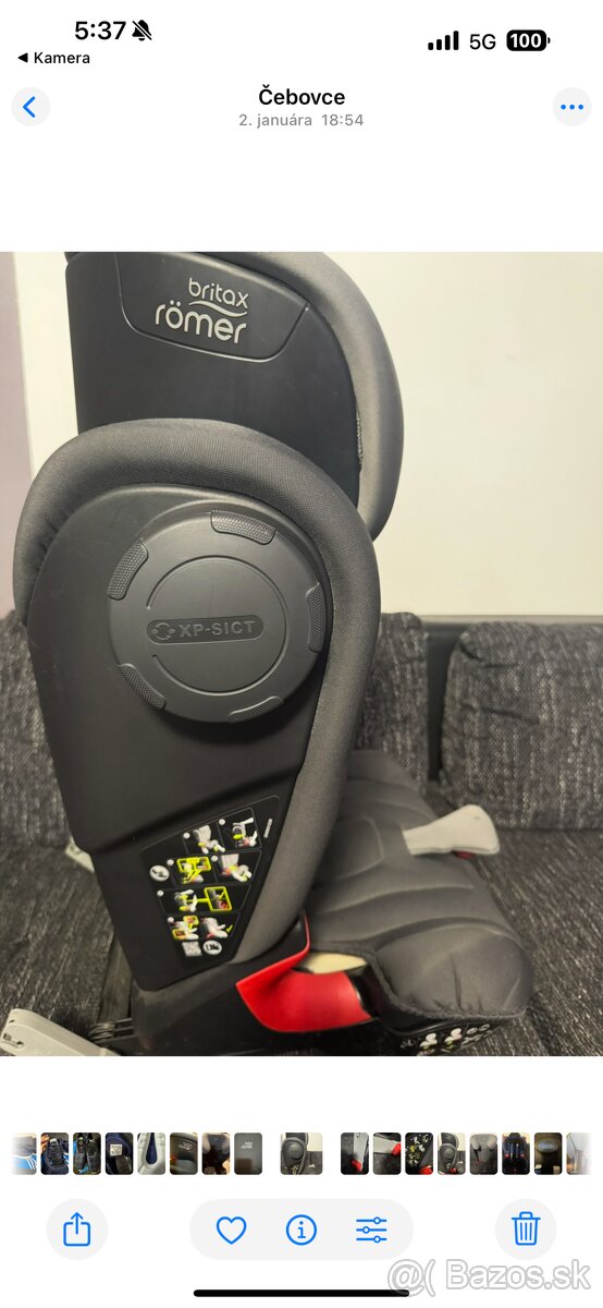 Römer Britax autosedacka - 8