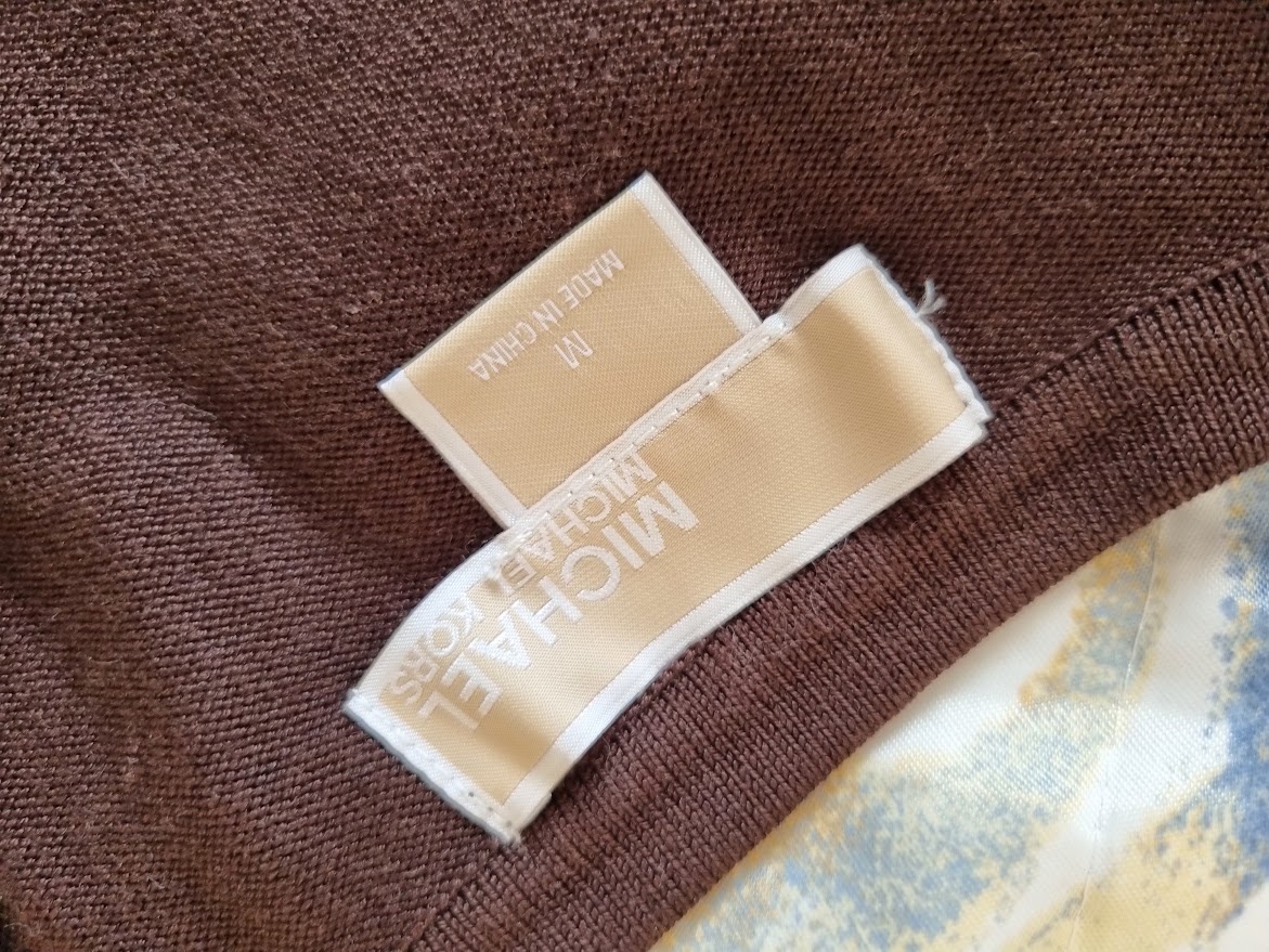 nový tmavohnedý svetrík Michael Kors veľ.v M - 8