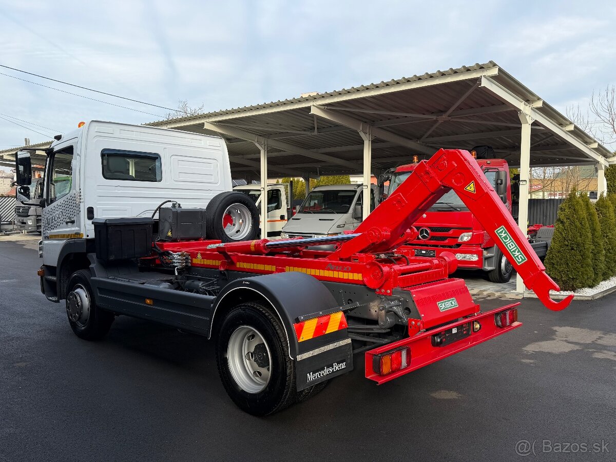 Mercedes Benz Atego 1218 hákový nosič kontajnerov - 8