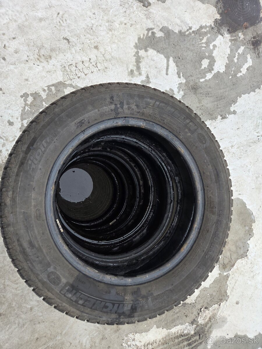 Michelin Alpin 4 185/60r15 zimna - 8