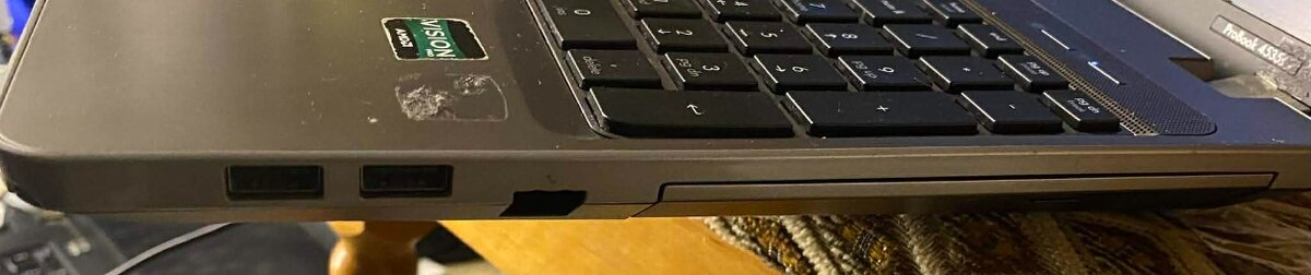 Predám notebook hp probook 4535s 2 jadro amd bez ram bez dis - 8