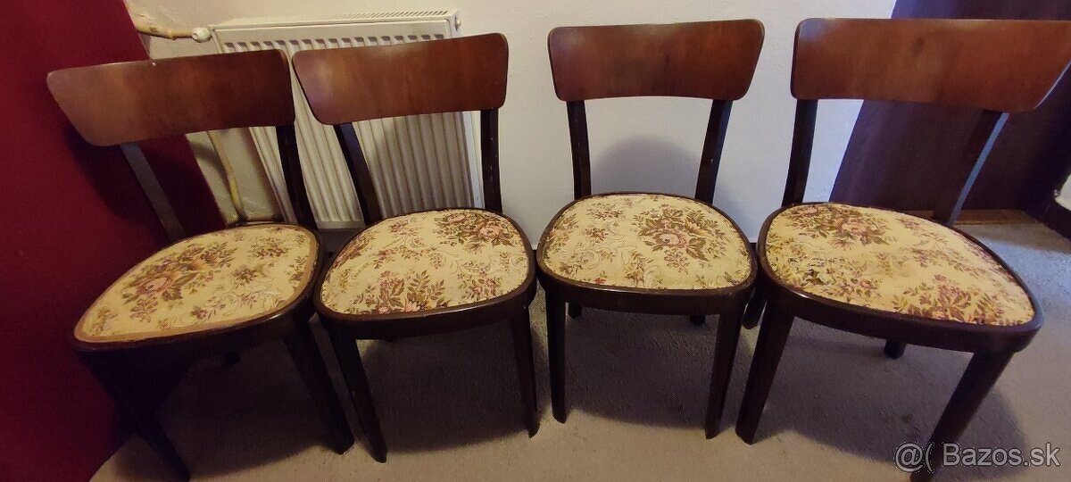 70.ročné RETRO štýlové stoličky - 8