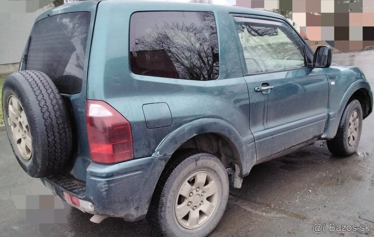 Mitsubishi Pajero 3.2 DI-D 2004 predám MOTOR 4M41, TRYSKY - 8