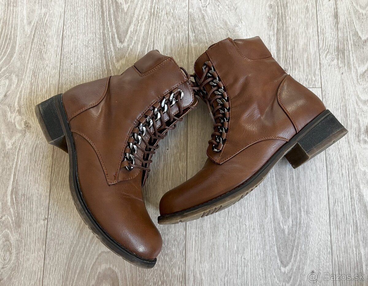 Čižmičky /zateplené topánky č. 40 - 8