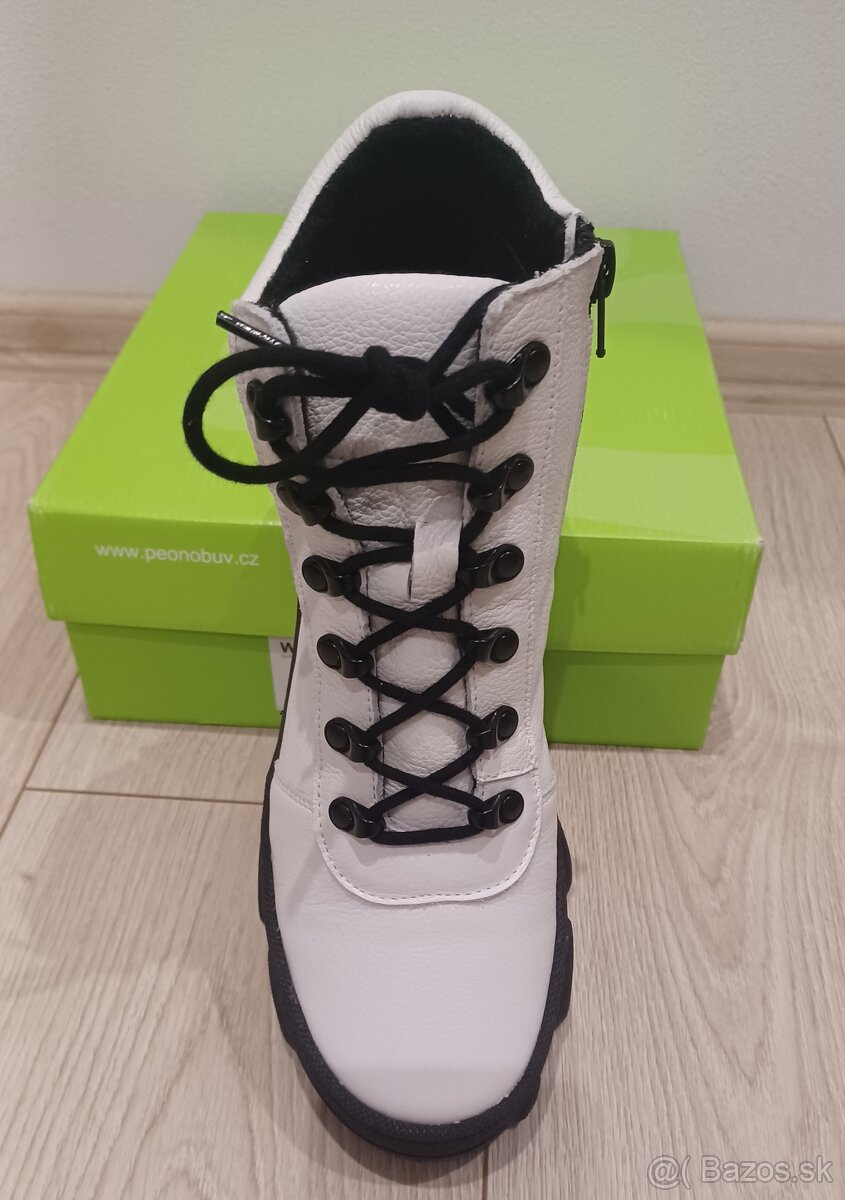 Koženné členkové čižmy - 8