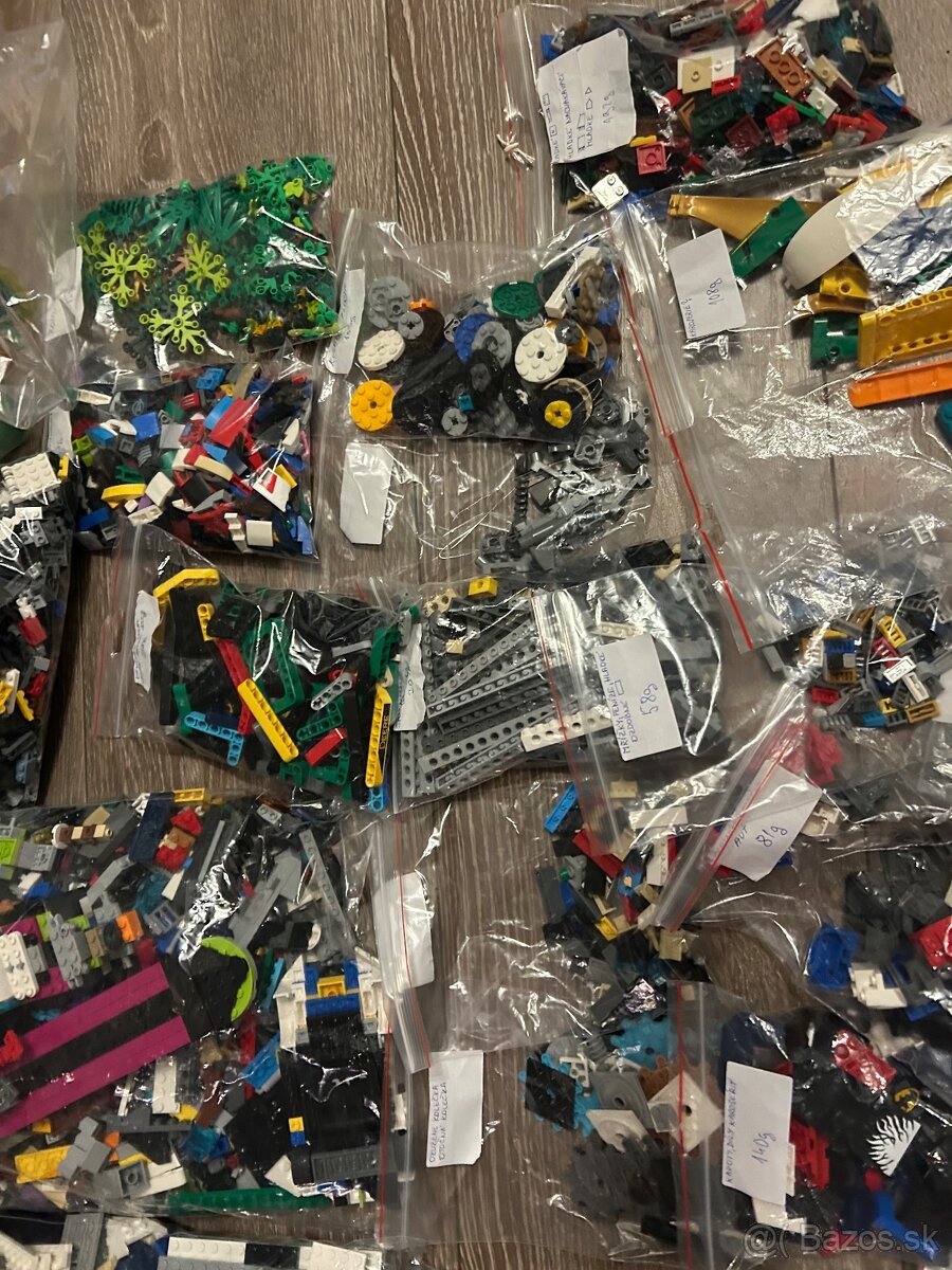 Lego kocky mix 16kg - 8