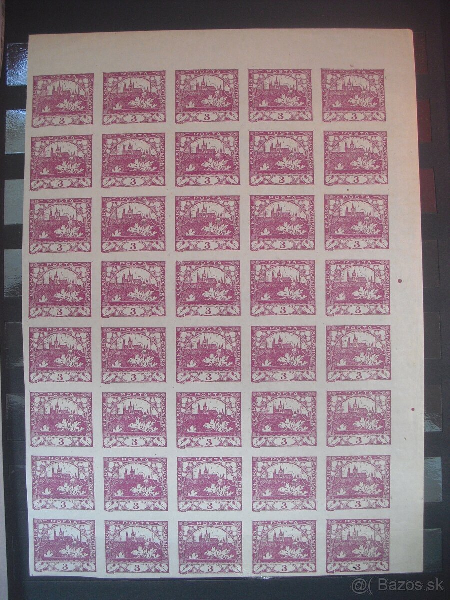 predam Postove Archy CSR 1918 1919 + Alfons Mucha - 8