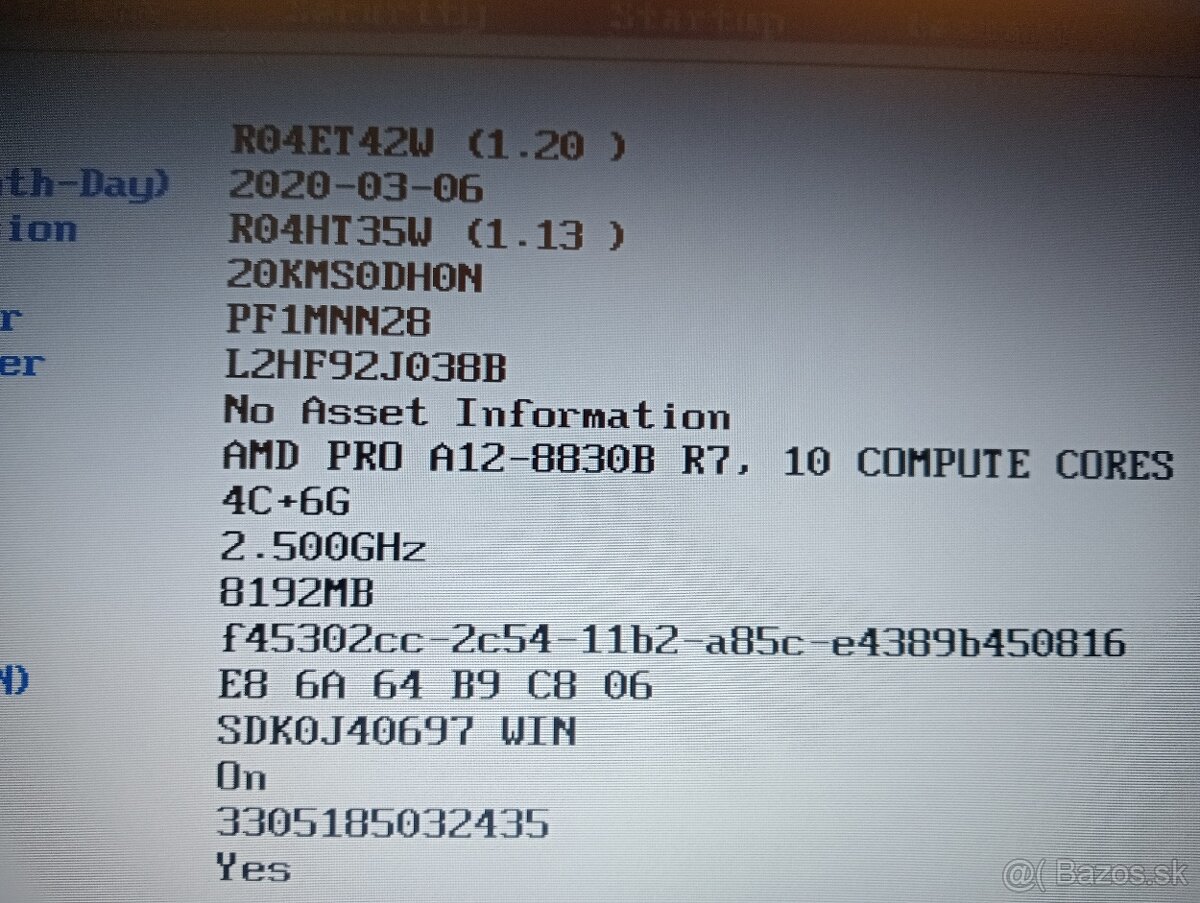 predám 5ks nekompletných notebookov Lenovo thinkpad a475 - 8