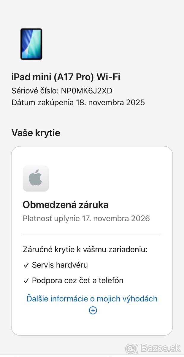 Nový Apple iPad Mini A17 Pro 128gb Wi-Fi Vesmírno Sivý - 8