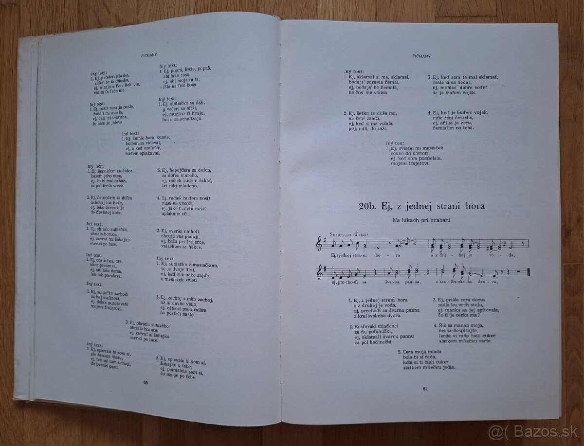 Slovenske ludove piesne 4 - 8