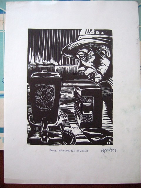 obrazy akvarel grafika Blažo olejomaľba - 8