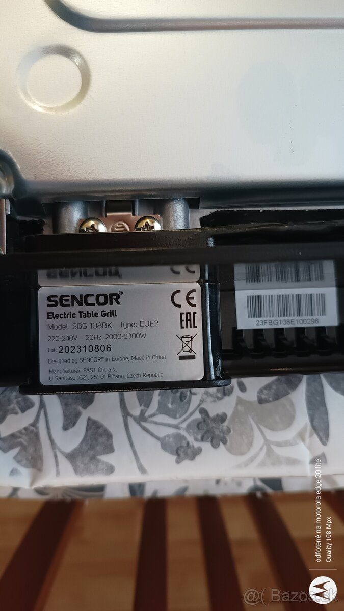Predám gril Sencor - 8