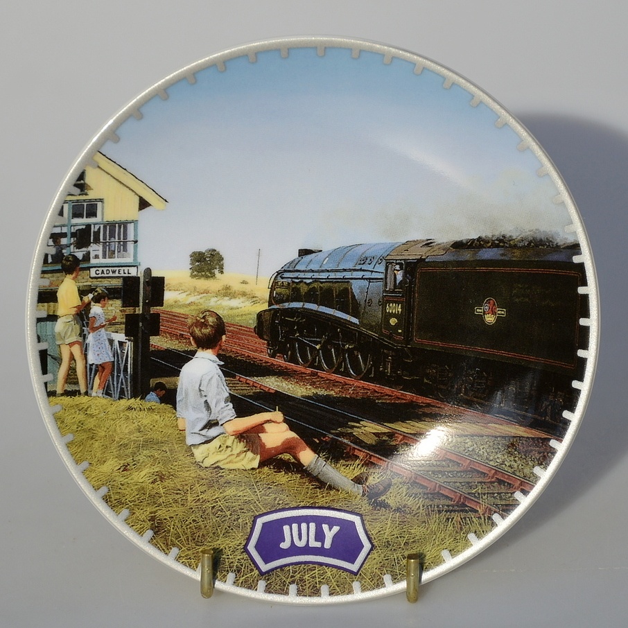Pre milovníkov VLAKOV - Sada 12 mesiacov - 12 tanierov - 8