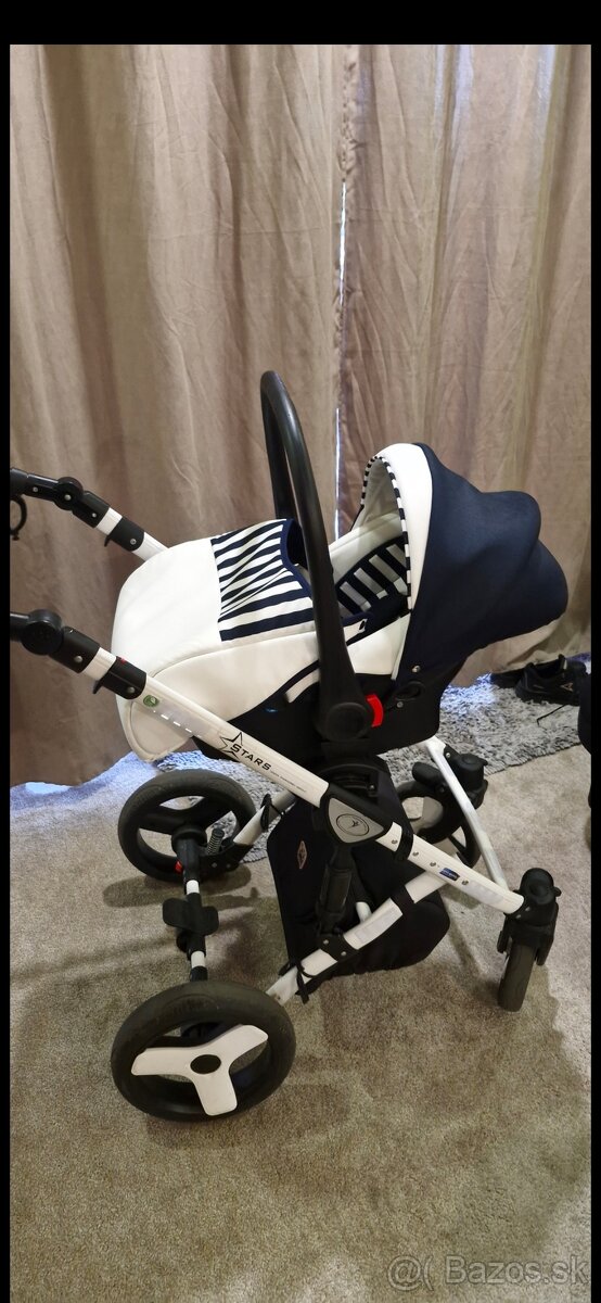 Predám kočík 3kombinácia značky Dada paradiso star - 8