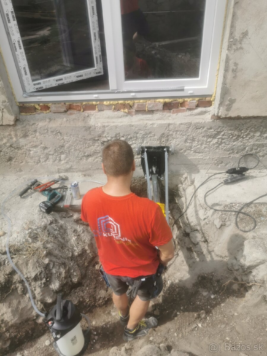 Jadrové vŕtanie, Zmrazovanie potrubia - 8