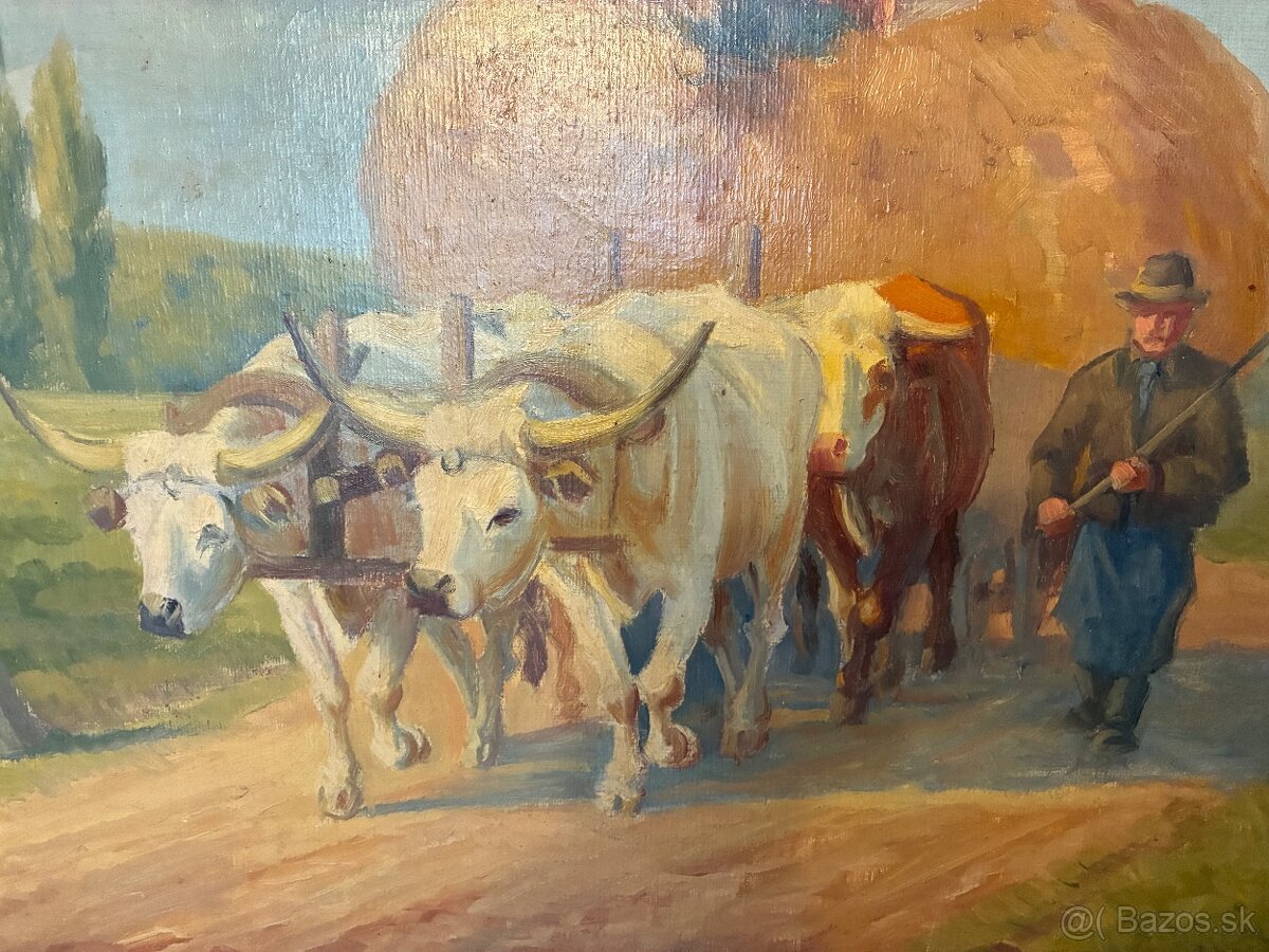 Olejomaľba na plátne - 8