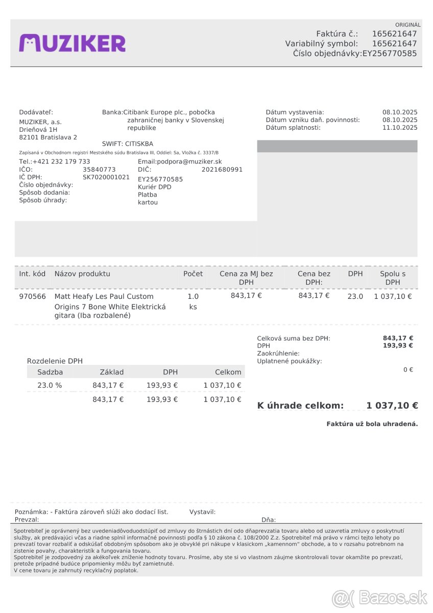 Epiphone Matt Heafy Les Paul Custom Origins - 8
