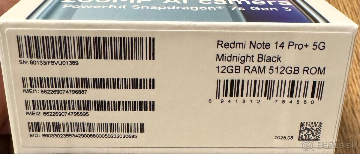 xiaomi redmi note 14 pro + 512gb - 8