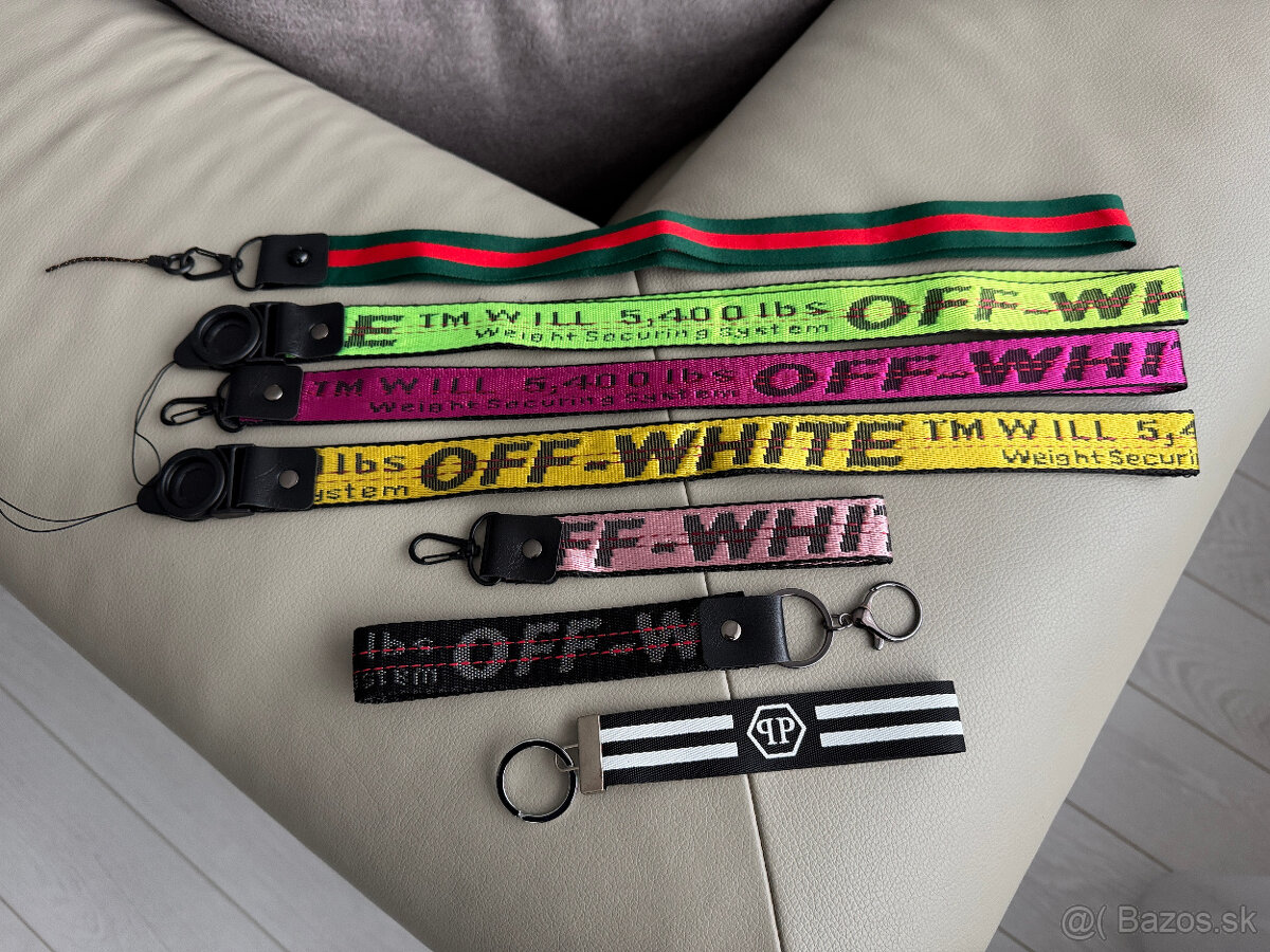 Štýlové šnúrky značky Off-white, GG, PP - 8