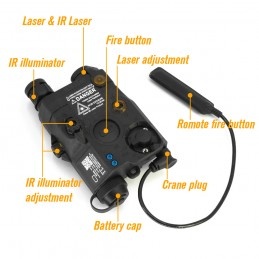 PEQ LA-5C záblesková skrinka žiarovka biele osvetlenie - 8