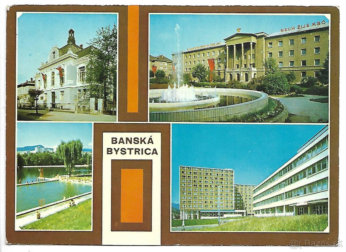 Banská Bystrica (1-10) - prejdené poštou - 8