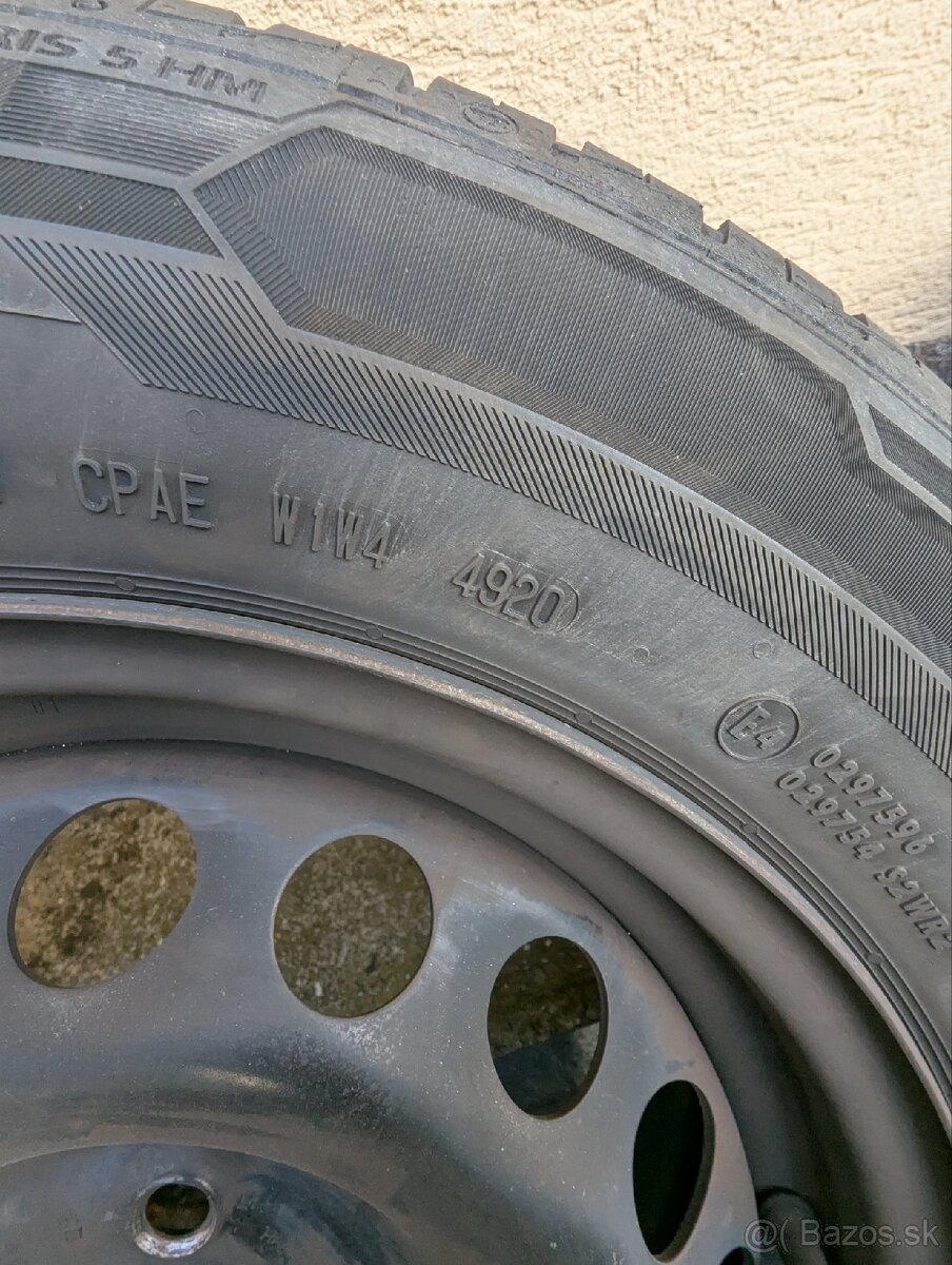 Predám kolesá zo Škody Octavia 2 . 195/65/R15 H - 8