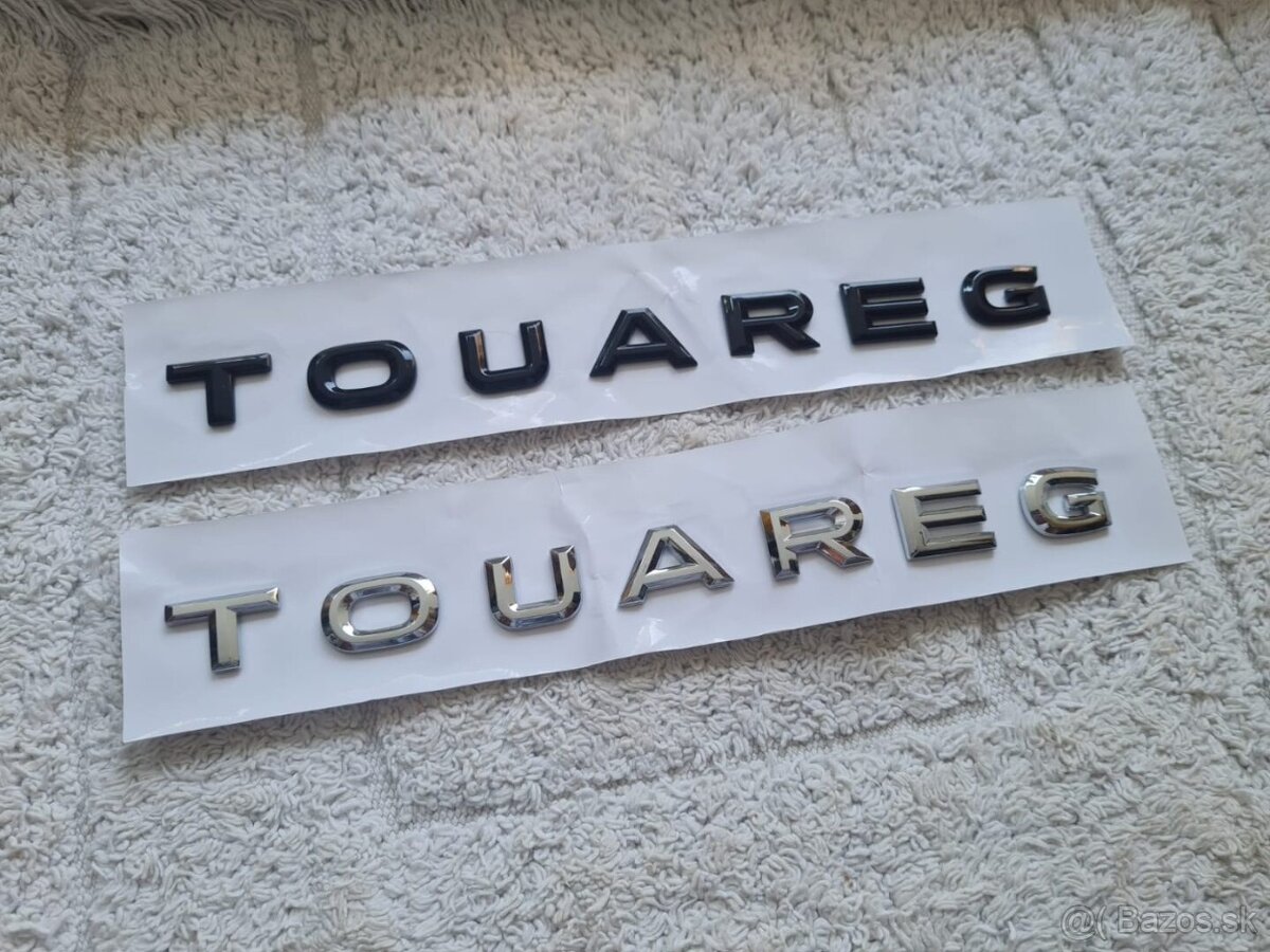 Chrómové a čierne nápisy na kufor VOLKSWAGEN - 8