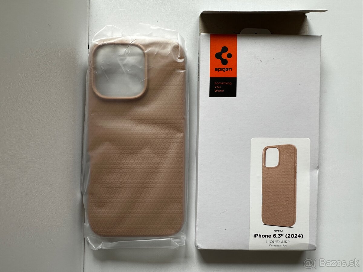 Spigen Liquid Air Rose Titanium iPhone 16 Pro - 8