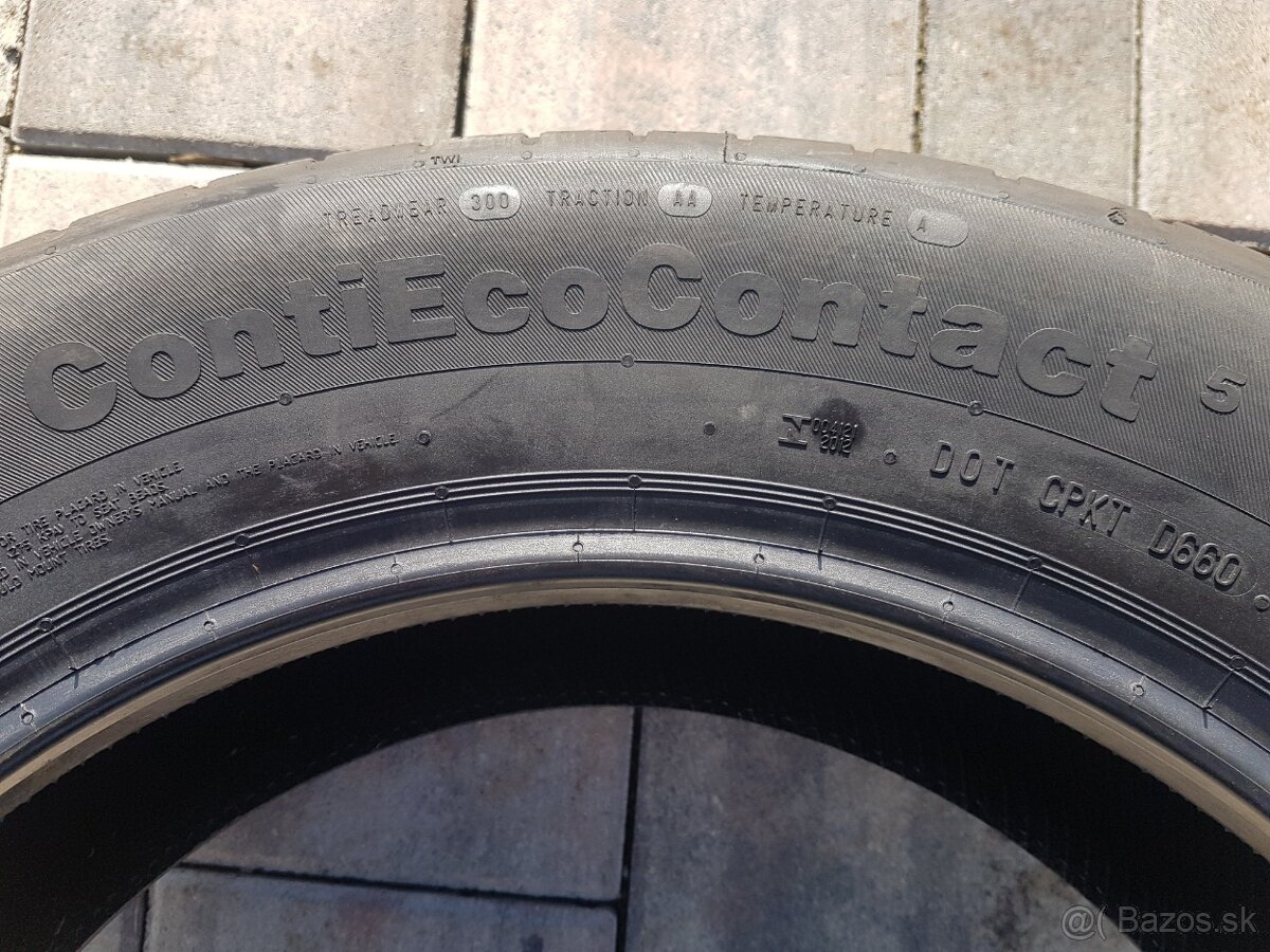 215/60 r17 letné pneumatiky 4ks Continental - 8