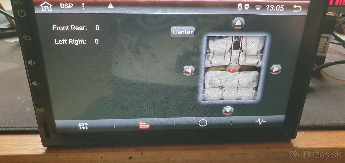 Radio Android Navi px6 7" 2din Plus predna a zadna kamera - 8