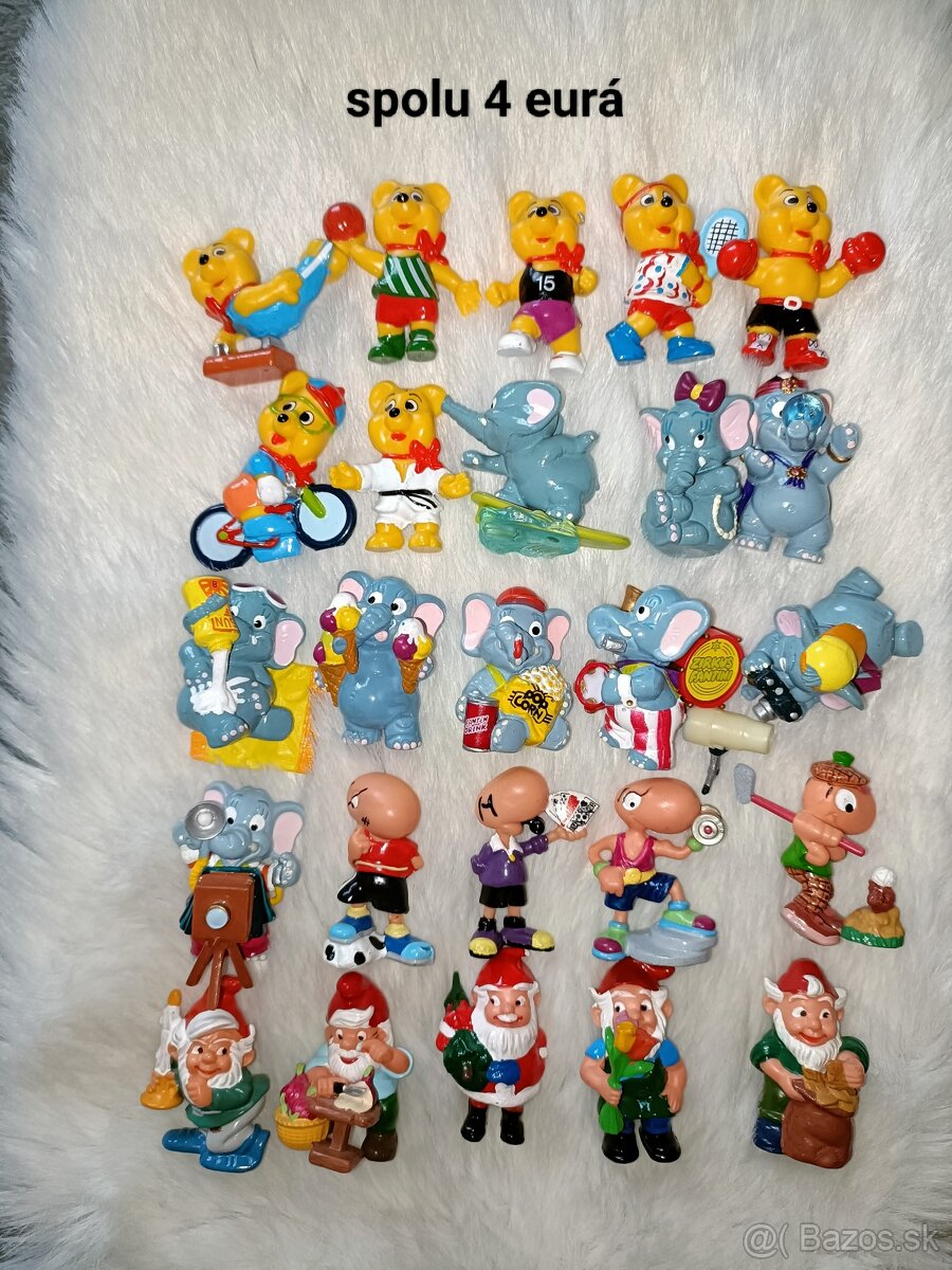 Kinder hračky 1 - 8