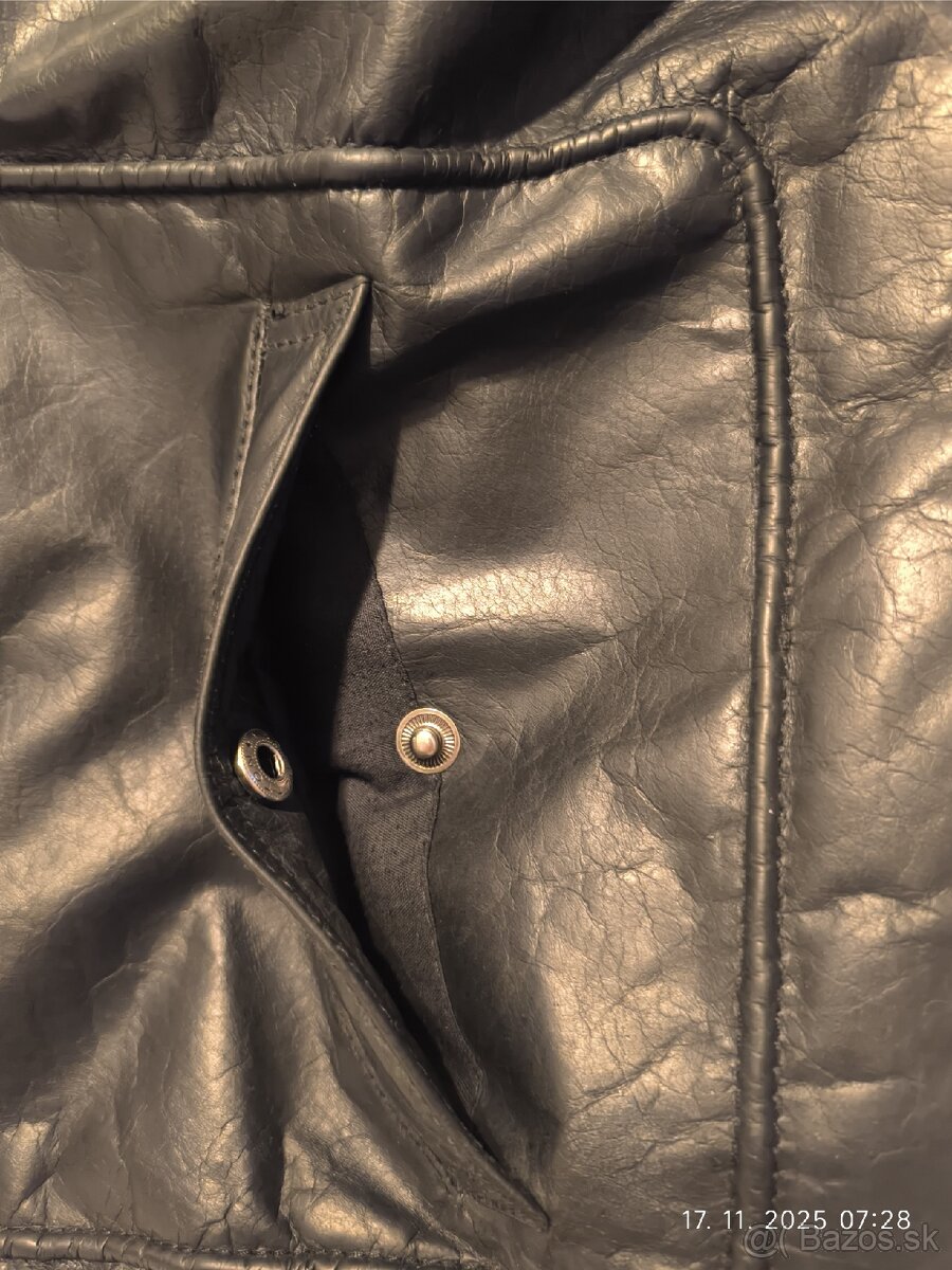 Kožená bunda pánska- rezervované - 8