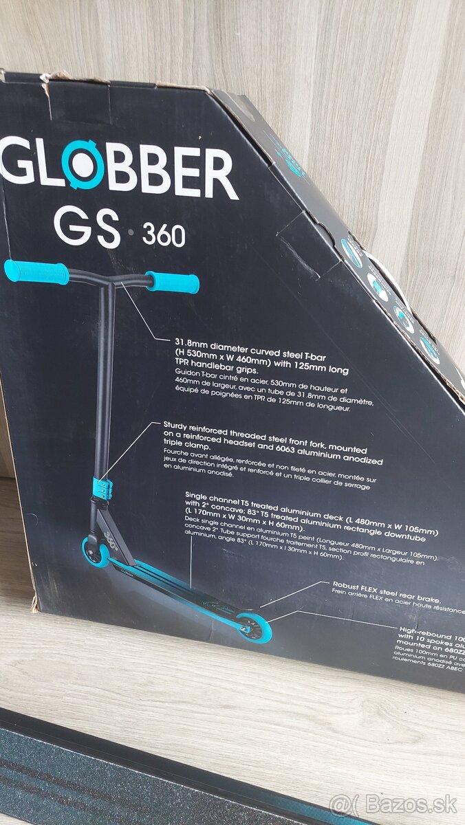 Freestylová kolobežka Globber 360 modra - 8