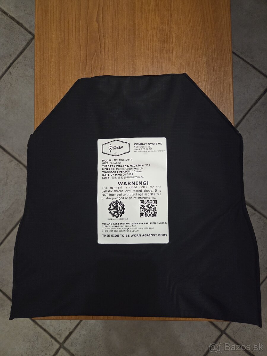 Combat systems sentinel 2.0 nosič plátov - 8