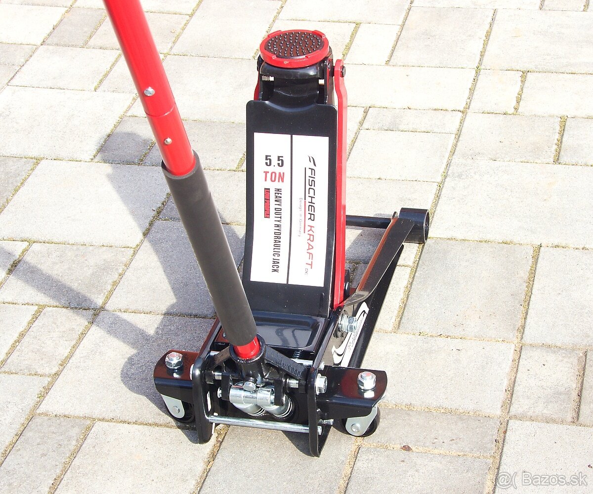 Hydraulický nízkoprofilový autozdvihák FISCHER KRAFT 5,5T - 8