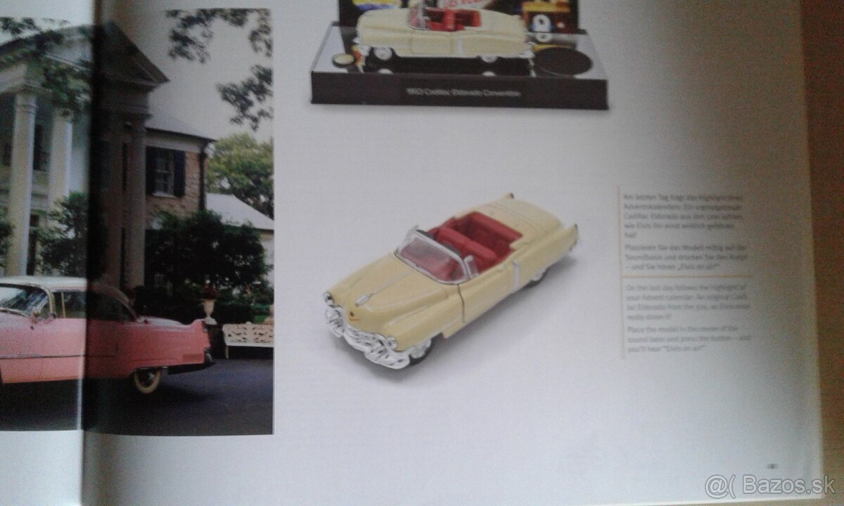 Zberateľský model auta /stavebnica/ -adventný kalendár - 8