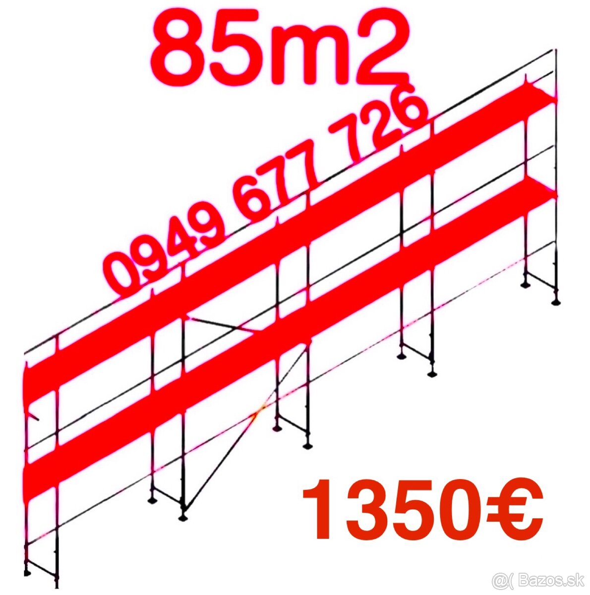 Predám LEŠENIE • FASÁDNE LEŠENIE PLETTAC NOVÉ - 8